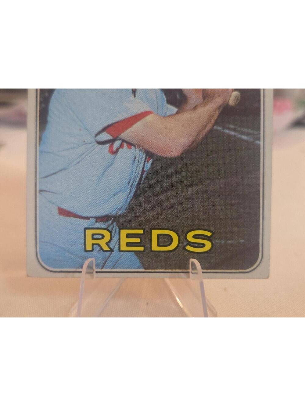 1969 Topps #120 Pete Rose High Grade Off Center Sharp Corners Cincinnati Reds - Picture 3 of 8